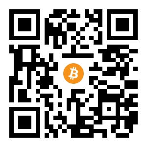 bitcoin:3FkLjy2P3e2hG7zusn4q21PCCY8j6xWy5j black Bitcoin QR code