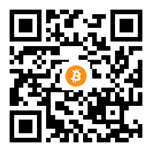 bitcoin:3FkX56pEekbRhq1uuARqJFGRLPDG4bUsTc black Bitcoin QR code