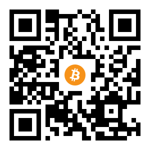 bitcoin:3Fksnm7ZTuUBF9nrYpN2AX9qEas7XcyNa7 black Bitcoin QR code