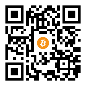 bitcoin:3Fm8A1HvrijUNsZXNA25JyjBx4f9iwgvsL black Bitcoin QR code