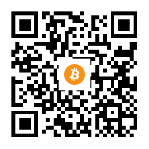 bitcoin:3Fo3FqVT2u4axeyoiWsz3bpVF6QyNuJjwz black Bitcoin QR code