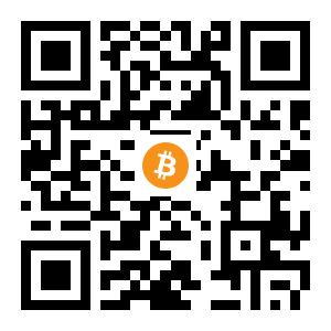 bitcoin:3FpKN8kjQbhQpnUNrqPP7tuHyJzPBng1RP black Bitcoin QR code