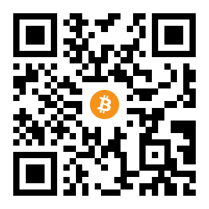 bitcoin:3FpjMKtH8WekZx25CuTNwJ2NaPBL47cXVx black Bitcoin QR code