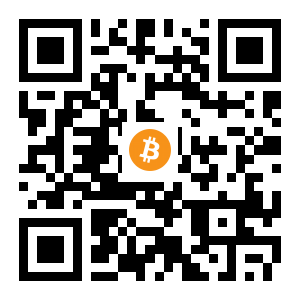 bitcoin:3FrQxTCENNUh8JK1tob5nHW3g38vTYsn8N black Bitcoin QR code