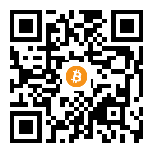 bitcoin:3FueypwfU6xyGWzCT7AkVsHzYgHZoXV1jK black Bitcoin QR code