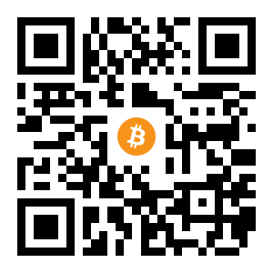 bitcoin:3FyndKUSriWHHHzoRbALhqGBfGBB3LTzsG black Bitcoin QR code
