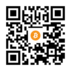 bitcoin:3G44ezJTwFCegssAGhxkjARWtc9zKTf1YY black Bitcoin QR code