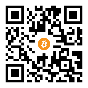 bitcoin:3G5ENaJExnuUdCLcomy6Raj1pVsyXE5wQ8 black Bitcoin QR code