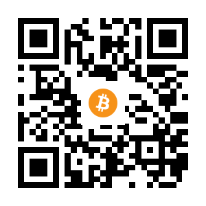 bitcoin:3G82sRE7AHLasQxn5vZocATbVmFBtTymtc black Bitcoin QR code