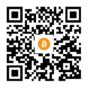 bitcoin:3G89zZdTvsH6Meg8NLhqjbpATSJWs2ez5h black Bitcoin QR code
