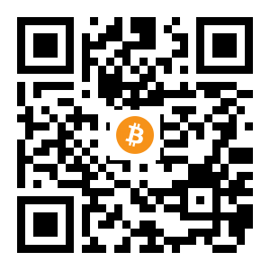 bitcoin:3GBPKKMvz6r6XWoZ4tDnonTnxxj7HsXfDH black Bitcoin QR code