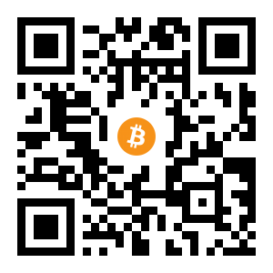bitcoin:3GBWVBXQ5FtryBZ5WYJd9fGThvxPqicp3n black Bitcoin QR code