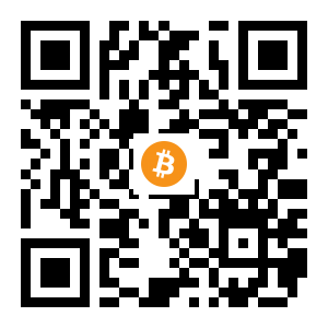 bitcoin:3GCcaHP7hEmf4P6Ekf8vMcxGpLn2iKRutT black Bitcoin QR code