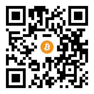 bitcoin:3GGAWwNPmxHAP6LQrinnFXnQgawYBWNiAT black Bitcoin QR code