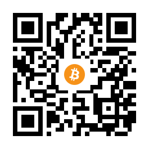 bitcoin:3GGJfNUk6zt48ozPFmKWRassEZhiuiU2QE black Bitcoin QR code