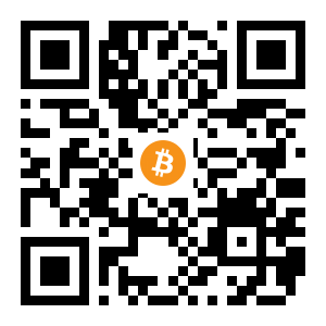 bitcoin:3GHn9fDAL9vxCmpYzDRU9n1bgo4BFg483G black Bitcoin QR code