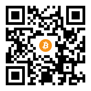 bitcoin:3GJXYYamKpKsY9T89cKjUJrEZ7SFZKwJSr black Bitcoin QR code