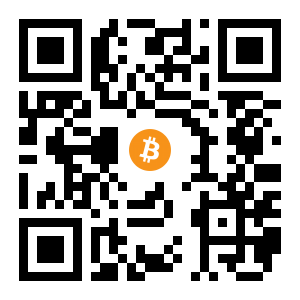 bitcoin:3GLSQEMtj4wZdpB32uyUwLjxMS1a9B8Dif black Bitcoin QR code