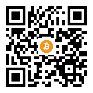 bitcoin:3GLSuSfGFPZ52RHUHiunhfr8awZyKt2Z8D black Bitcoin QR code