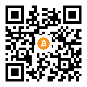 bitcoin:3GLesSquFcHZFRy5QxfPNSWApUDxB5Rvoi black Bitcoin QR code