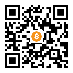 bitcoin:3GNiuaoLHASTcGty7KqHxJkUfDhth3NhK7 black Bitcoin QR code