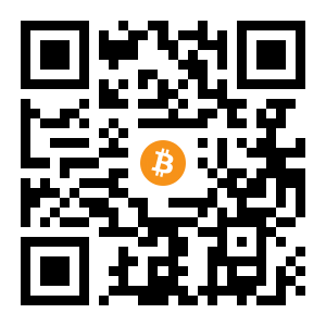 bitcoin:3GRX8E6gUU7HvGjjC9xetzwpUSzyeCwJVj black Bitcoin QR code