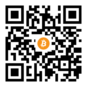 bitcoin:3GRra5nwJLkasQ5qnovzfZfcA8Y5mED2Lz black Bitcoin QR code
