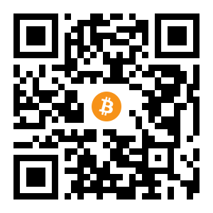 bitcoin:3GUYUpnKMMQj16eyAssaG1bqDvxrputzd9 black Bitcoin QR code