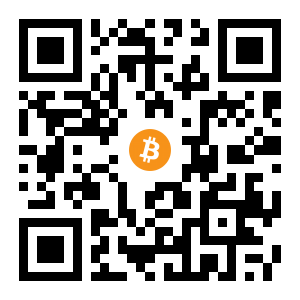 bitcoin:3GWhdLi2nhn6Jd8MSYWw4WbSumYhwN6326 black Bitcoin QR code