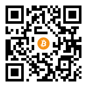 bitcoin:3GWxXboWhA3KVgPcYZEwHwMoinZ7C47rbH black Bitcoin QR code