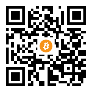 bitcoin:3GXo5fNjDri9scFTfR8CWfSnJjFDaoRMw1 black Bitcoin QR code