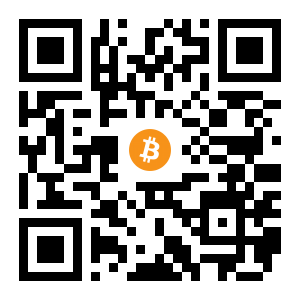 bitcoin:3GYjZfvoXTc2LvBCFscijtx7vtNZeNjXoH black Bitcoin QR code
