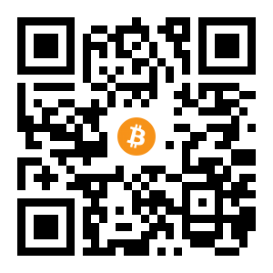 bitcoin:3Gbd3XyiJCTcqobVUVvZiaggwpvx6Lrpy5 black Bitcoin QR code