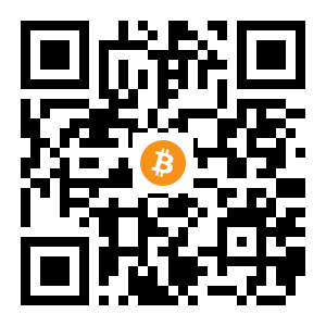 bitcoin:3Gbt12TnGBvGcMX8FFCRj1hnrJBxzvSNjw black Bitcoin QR code