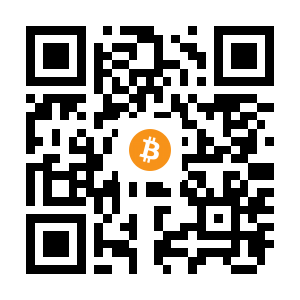 bitcoin:3Gc7aNTexKgRHZ6YhL8T3YXLGq1H1GCCWA black Bitcoin QR code