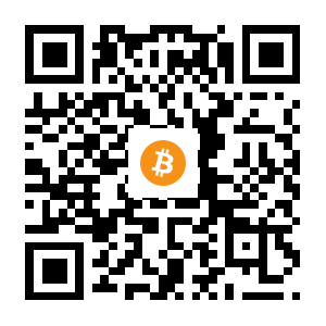 bitcoin:3GcS5oH21KfMPNwwUQpZWe29A72z7Bxt9z black Bitcoin QR code