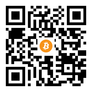 bitcoin:3GcaN2ygd8EkcpEEneBdtq1PzAtxzbNzAc black Bitcoin QR code