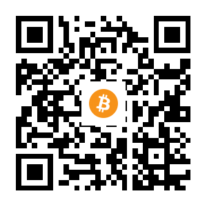 bitcoin:3Geg5r5wswgxoY1CrPRxJC9amzdk84S7d6 black Bitcoin QR code