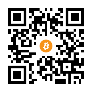 bitcoin:3GfLj3GawVcFmPsvvm4Q8fiMoftft4PDBw black Bitcoin QR code