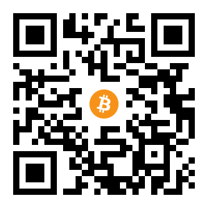 bitcoin:3Gh1kH6sYgLugvHLe1Cors1PEsYYbSeysu black Bitcoin QR code