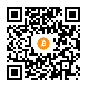 bitcoin:3Gi8MknFBSxeW26BBTaQqFXSJqLdZgXNf9 black Bitcoin QR code