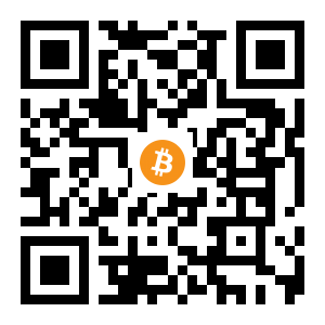bitcoin:3GkAPGWZKhvDfYYefSfngYQ8s3KKgUGEJg black Bitcoin QR code