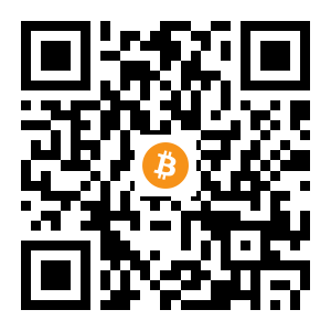 bitcoin:3Gn8kKp5tJJoxNuQe58c7N7ogPviYvrynR black Bitcoin QR code