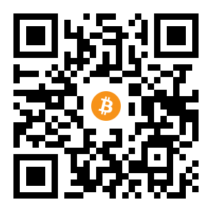 bitcoin:3Gqjms7odAaSjMYpL2VF8gFTd3UDCqib6L black Bitcoin QR code