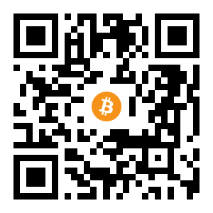 bitcoin:3GrKETdrGWx395RNdeQ6HWspu2WAjtpzaH black Bitcoin QR code