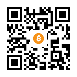 bitcoin:3Gsf8ZTzDU5WM8SJUDuTFmR2Hz1SsVrhLH black Bitcoin QR code