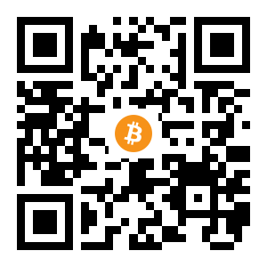 bitcoin:3GsoKyJB6nFTGHBU4RbmxjrifUrskK1jcD black Bitcoin QR code