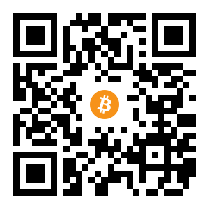 bitcoin:3GwbKJvVJjJ3pFip5owBHKFZBm1KKr37Sz black Bitcoin QR code