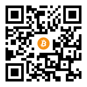 bitcoin:3GwfUT99Wj3iEc4zob1LhpzbRFmrG1Zcx6 black Bitcoin QR code