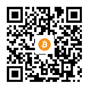 bitcoin:3GxUQco4duyR8G3FrLQSh4xMkWGSHxJ5w3 black Bitcoin QR code